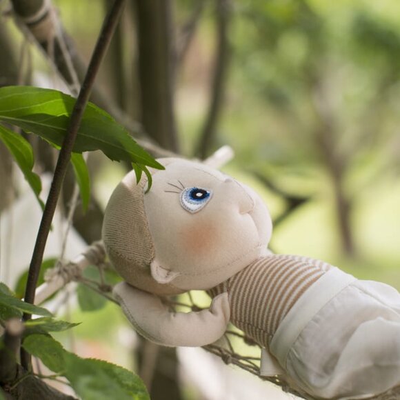 NWT Rubens Barn Doll EcoBuds Aspen - Picture 4 of 6